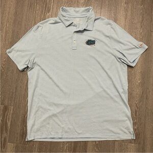 Florida Gators Polo Shirt Mens Extra Large Blue Vineyard Vines College Frat UF